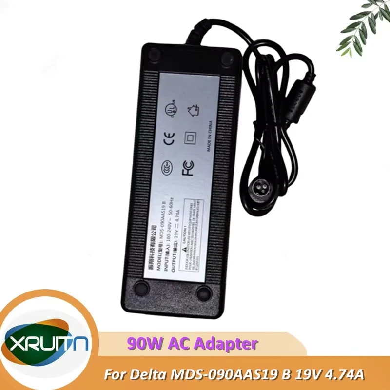 

For DELTA MDS-090AAS19 B AC Power Adapter Charger 3-pin Plug 19V 4.74A 90W