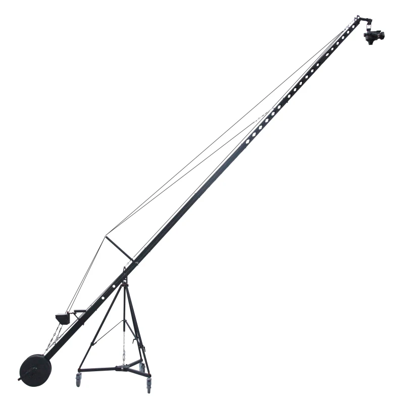 Jianmei XF86-7m Camera Crane Jib Arm System With 2-Axis Motorized Pan Tilt Head For DSLR Remote Control Video Production - view 5