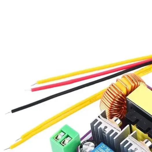 ZVS Boost Charger Board DC7.4-12.6V to DC150-400V 126W Built-in Auto-Stop High Voltage Capacitor Charging Module
