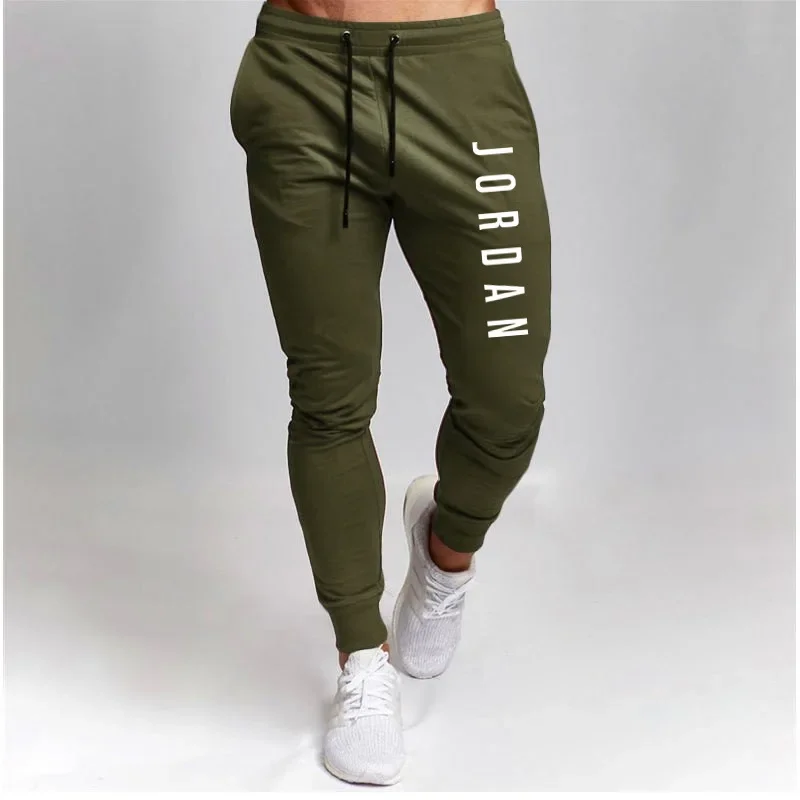 Men Loose and Versatile Stretch Trousers Cross-border Spring and Autumn Sports Pants Casual Pants Slim Casual Sports Pants S-3XL