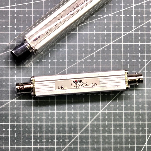 2GΩ (2000MΩ)/2W ultra-high resistance resistance, compact size, aluminum alloy shell BNC interface