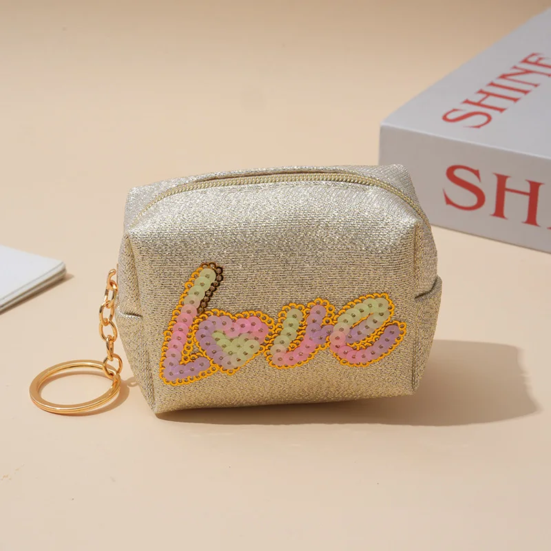 حقيبة صغيرة محمولة على شكل سلسلة مفاتيح حقيبة سماعة الرأس محفظة صغيرة ترتر للفتيات والنساء للحفلات #4