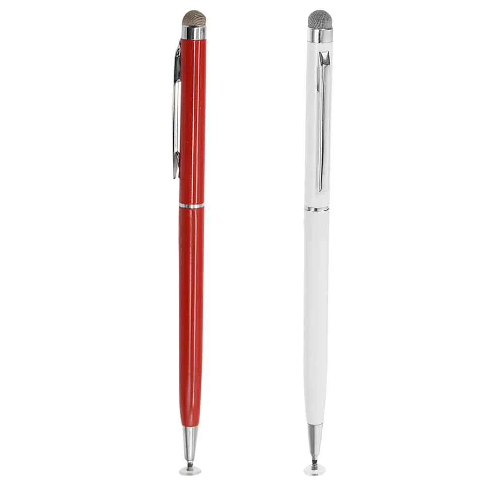 

2pcs Capacitor Handwriting Stylus Dual Purpose Universal High Precision Screen Writing For Smartphones