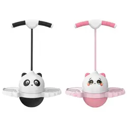 Pogo Stick for Kids Cute Animal Theme Pogo Ball Anti-Slip Jumping Toy with Easy Grip Handle Kids Kindergarten Fitness Exercise