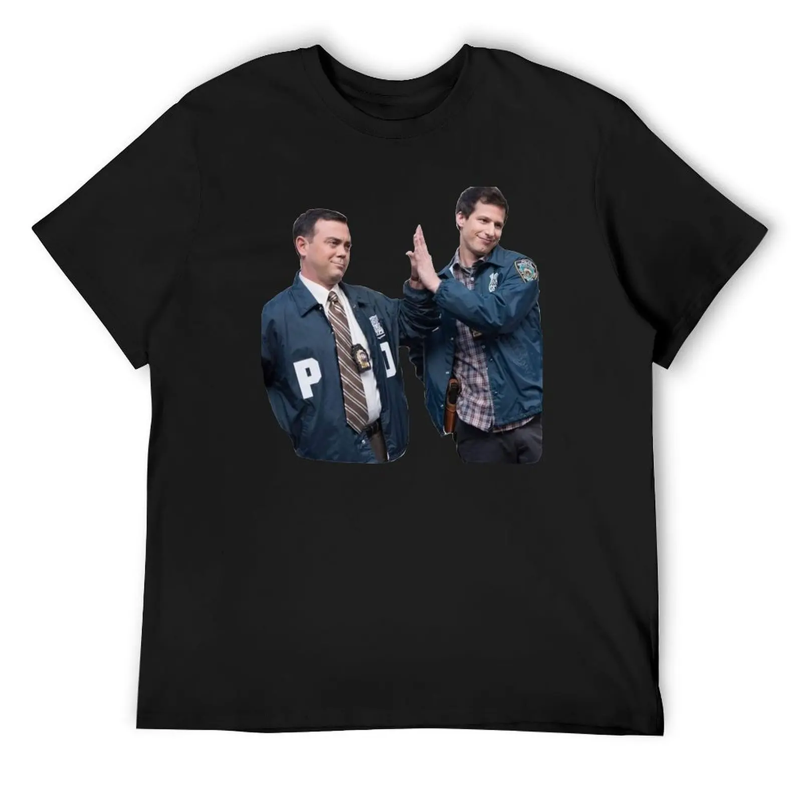 

Jake Peralta and Charles Boyle T-Shirt Clothing blue lock clothes vintage anime shirt shirts men graphic
