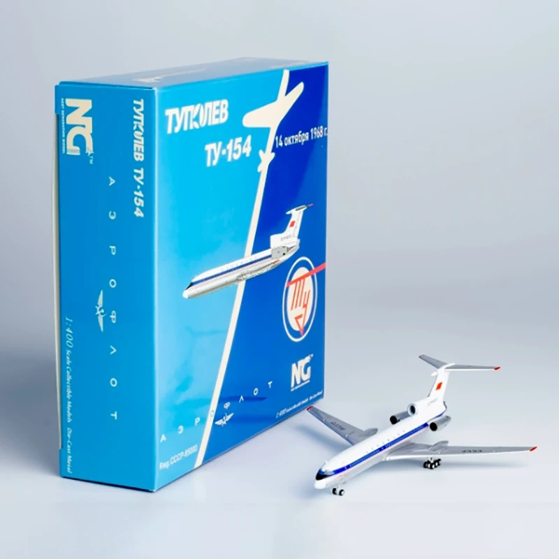 1/400 Scale NG54016 Tupolev Tu-154 TU154 CCCP Aeroflot CCCP-85000