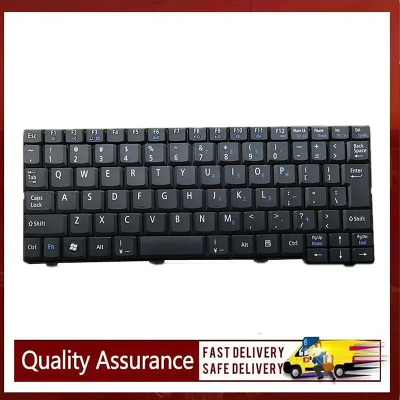 

Laptop Keyboard For ACER Aspire One KAV60 KAVA0 D150 A150 A110 A150L D210 D250 ZA8 ZG8 ZG5 notebook US black