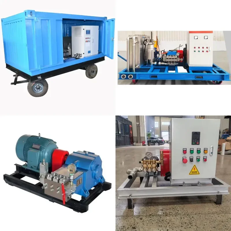 Heavy Duty 14500 Psi Industrial Pressure Washer for Cleaning Cement Mixer Trucks Factory Custom 100Bar to 1000 Bar High