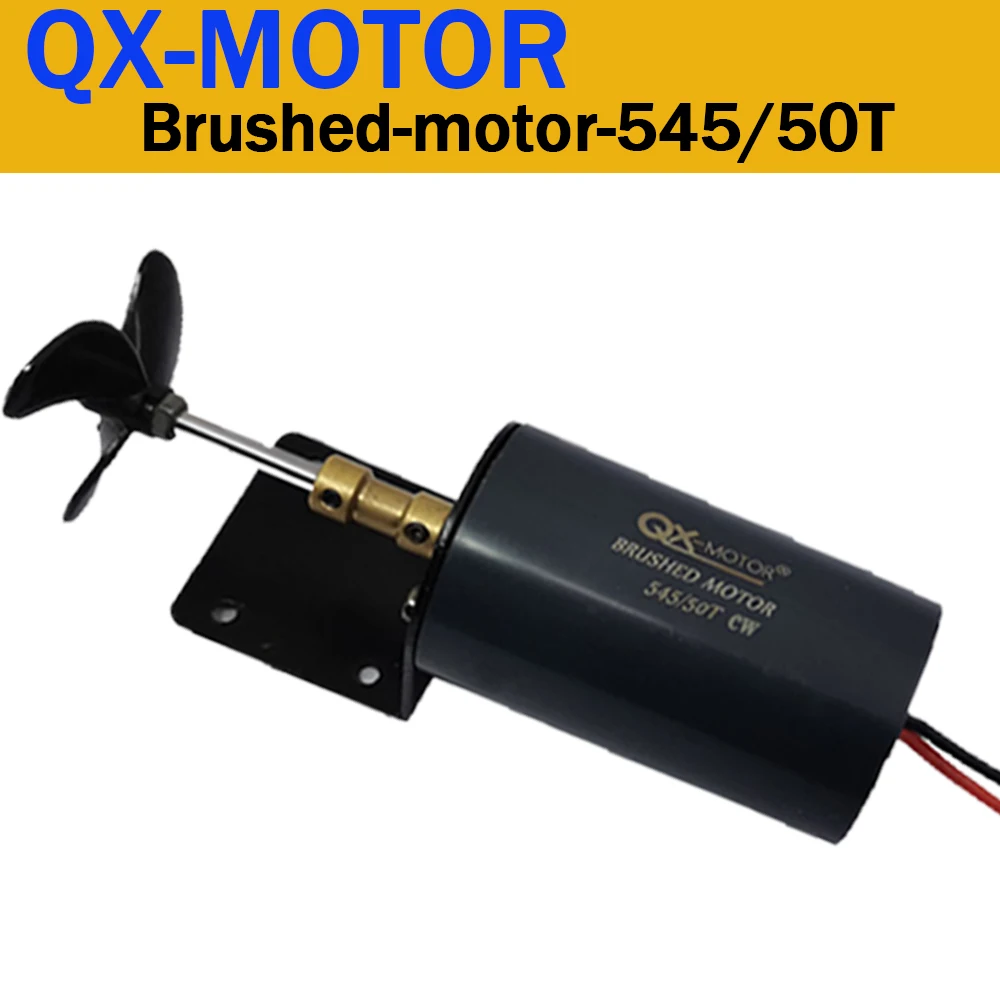 QX-MOTOR silnik podwodnego śmigła 545/50T CW/CCW do łodzi kaczej/bezzałogowej/zdalnej/zagnieżdżonej łodzi trawlerowej