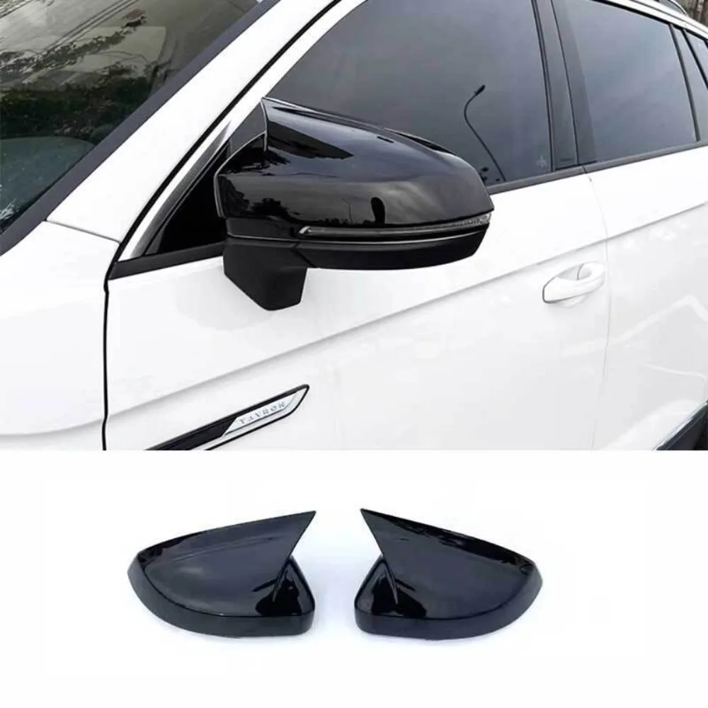 

for Volkswagen T-Cross 20-23 ABS Black OX Angle Rear View Side Mirror Cover Trim -