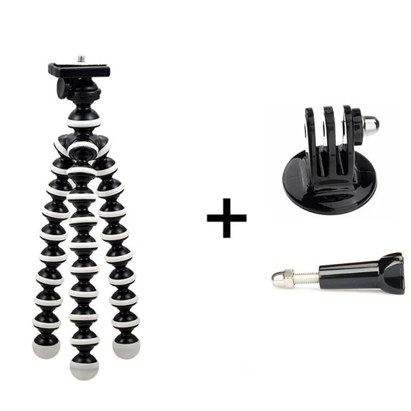 Гибкий штатив-Трипод Octopus Gorillapod для GoPro Hero 10 9 8 7 6 5 4 3