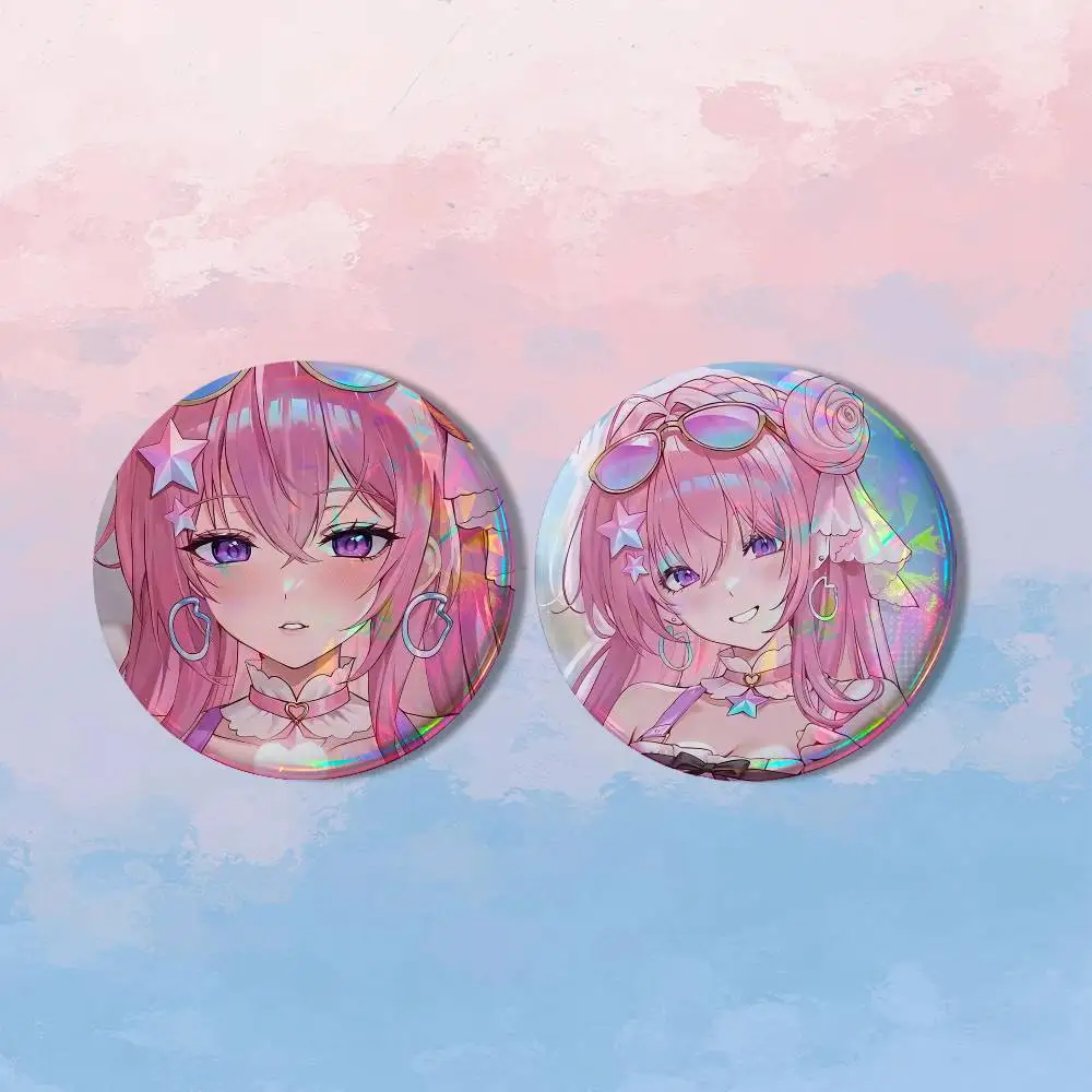 Dorothy Nikki Doro HD Print Round Lapel Pins Pretty Derby 2 piece set Round Display Brooches Brooch Badges