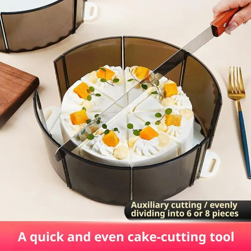 Cake cutting artifact Basque slicer mousse equal divider special cutting and equal portioning mold baking tool