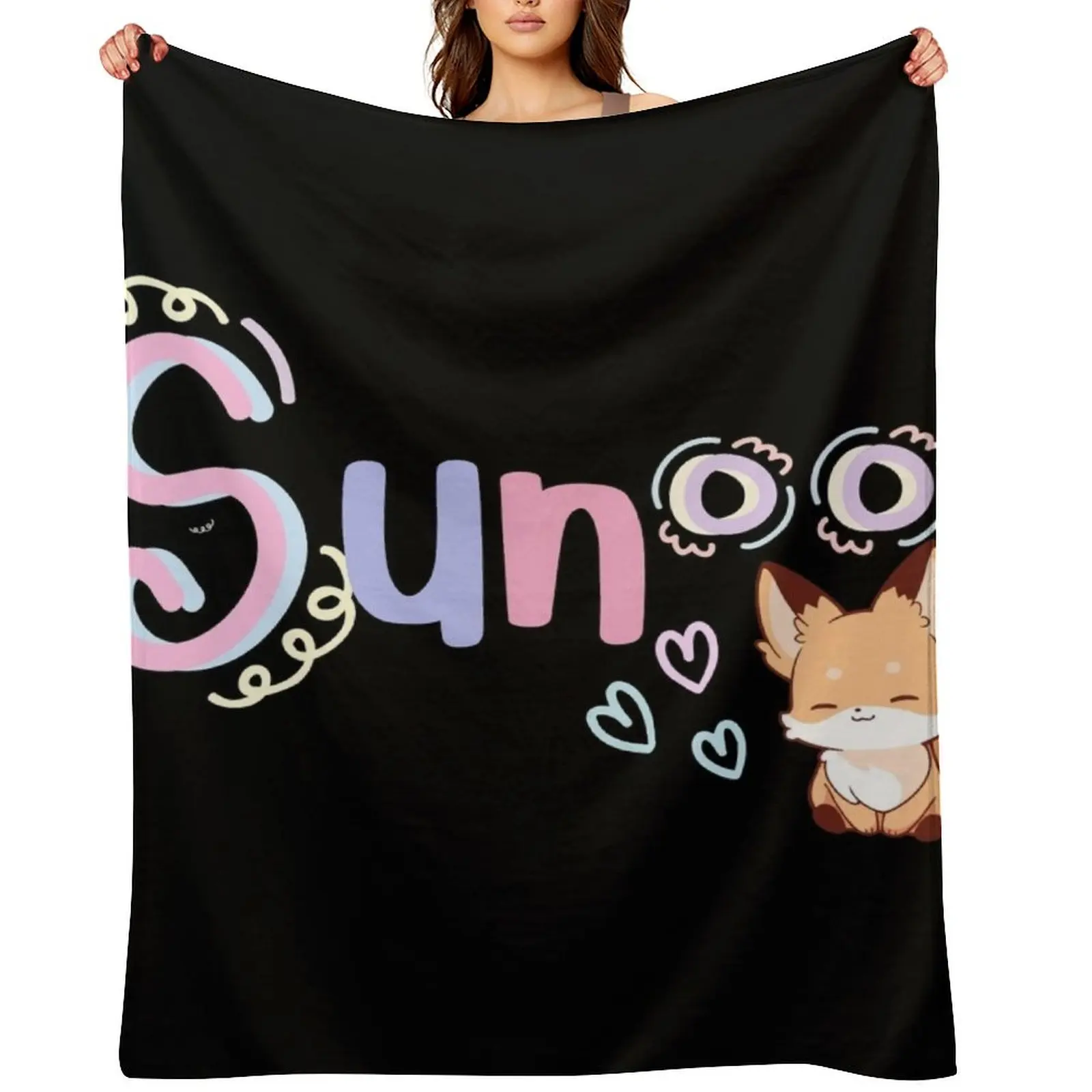 

Sunoo (KPOP) Throw Blanket cosplay anime decorative Quilt Blankets Sofas Of Decoration Blankets