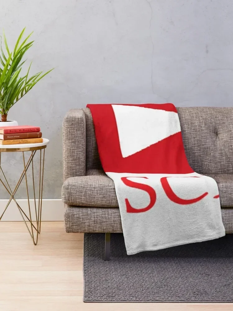 Youtube logo and subscribe button Throw Blanket Flannel Retros Thermal Blankets For Sofas Blankets