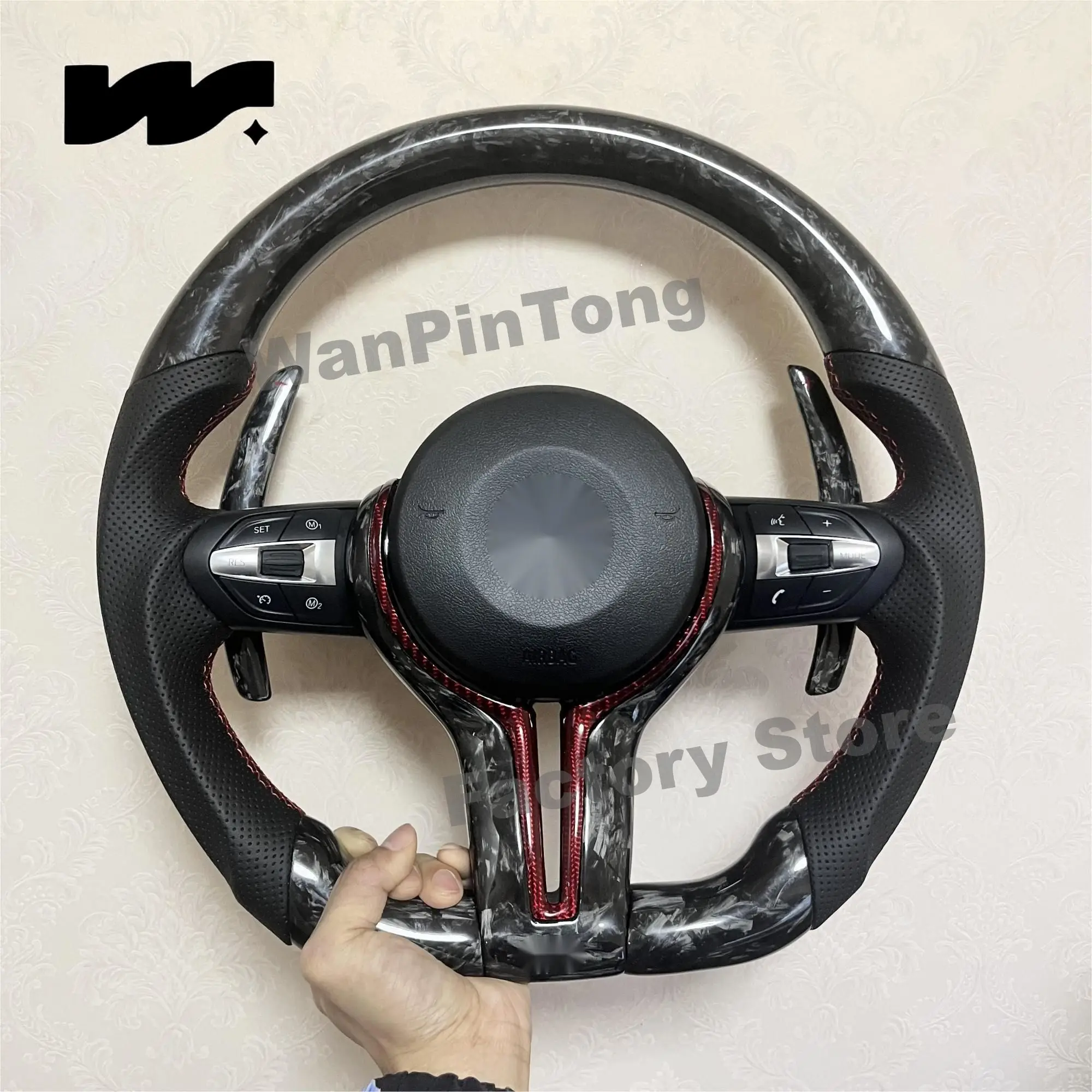 

Steering Wheel Leather M Performance Factory Direct Sale For BMW F10 F30 F32 F20 F07 F01 F02 F22 F87 F12 F06 F35 F80 F36 F18 F15