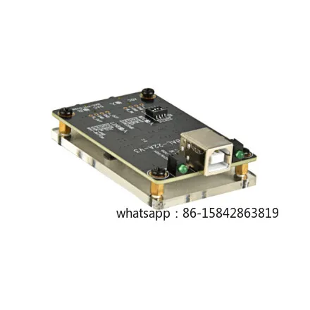 Sound card: 192K playback recording, decoding, driver-free phone converter, measurement card