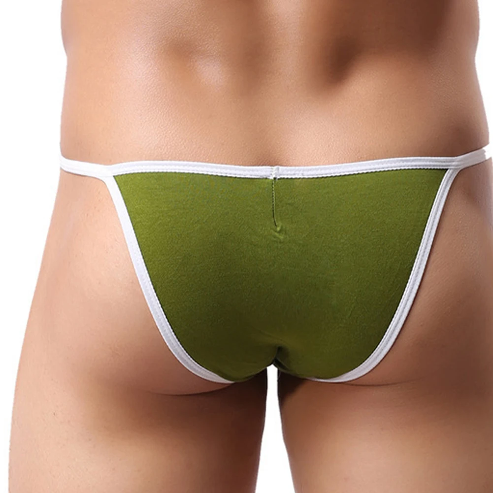 ملابس داخلية قصيرة قابلة للتنفس على شكل حرف G خفيفة الوزن ومنخفضة الارتفاع للرجال ملابس داخلية شبكية شفافة  H الصلبة T-الظهر عارية الذراعين #4