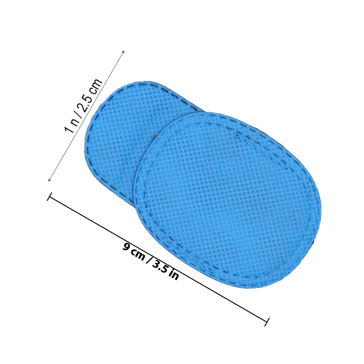 Parche para ojos pediátrico reutilizable, suave, cómodo, transpirable, para gafas, tratamiento de ambliopía, 6 uds.