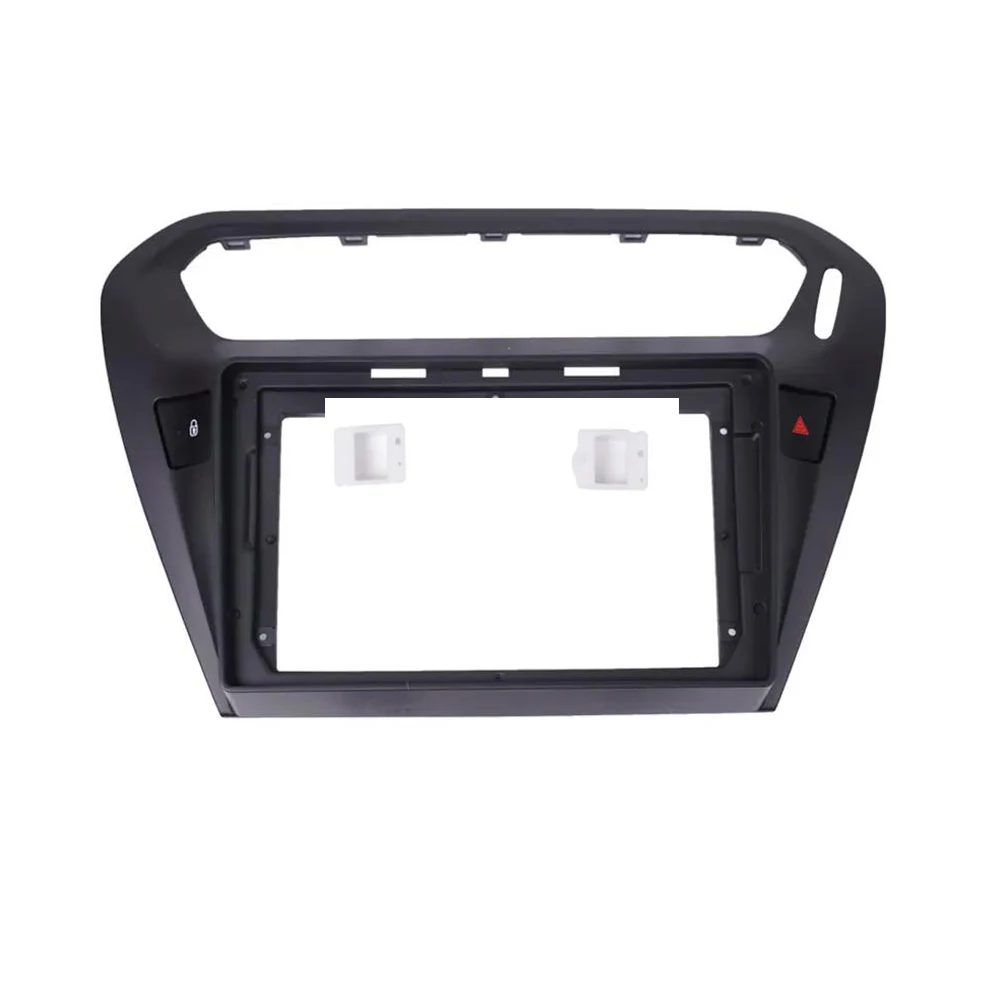 

9 Inch 2din Car Fascia For PEUGEOT 301 2014-2018 Panel Dash Mount Installation Double Din DVD Frame For Citroen SLYSEE 2014-2018