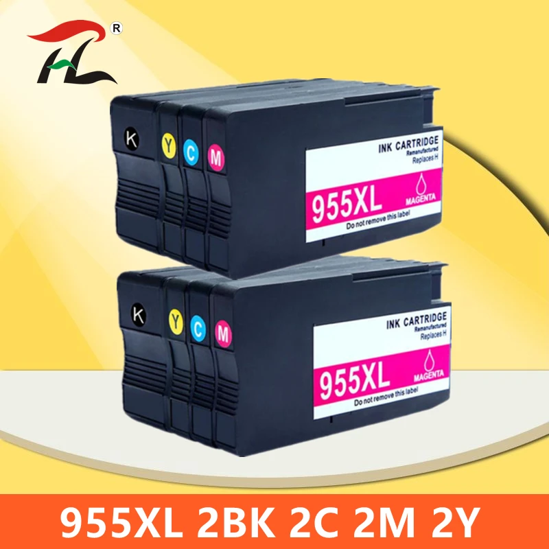 

955 XL Compatible 955XL ink cartridge For HP OfficeJet Pro 7720 7740 8710 8715 8720 8730 8740 8210 8216 8725 printer