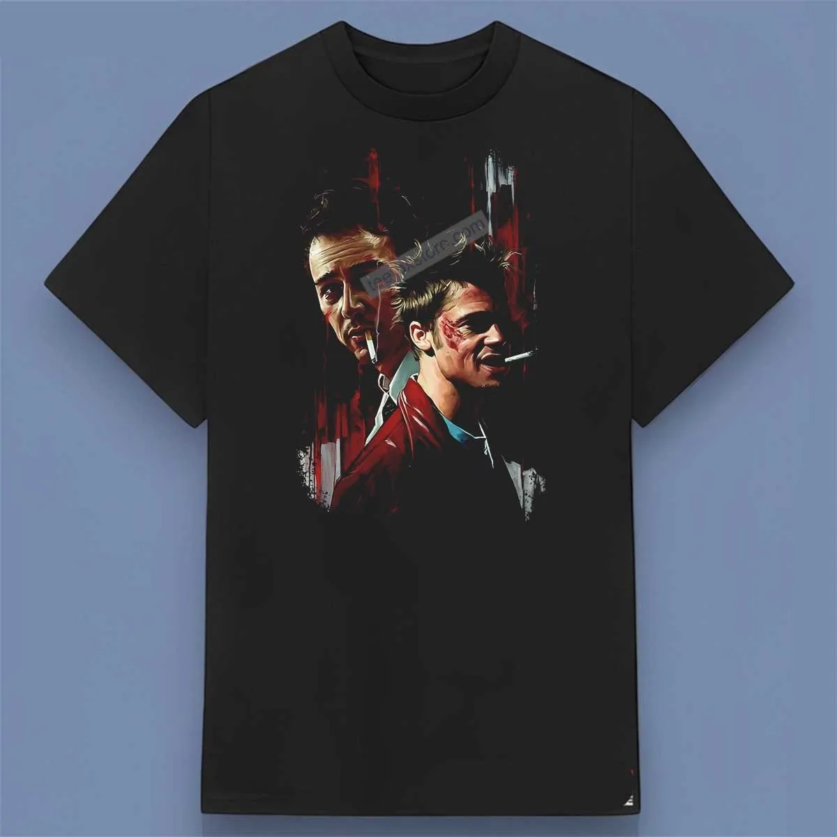 قميص Fight Club Movie Poster 1999 هدية جميع المقاسات S-4XL