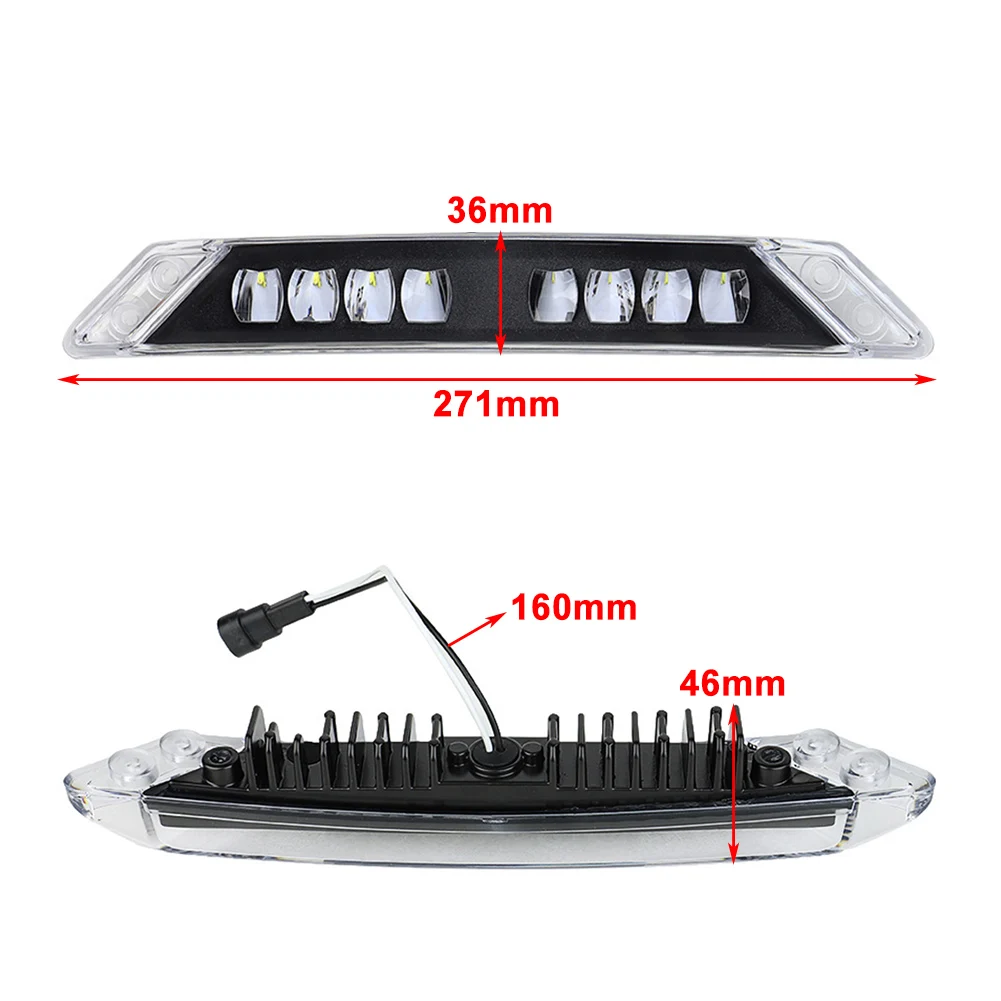 Front Bumper Auxiliary Light Daytime Running Lamp 219400991 For Can-Am Spyder RT 2020-2022 2023