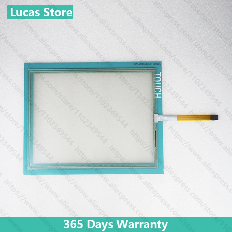 Стеклянный дигитайзер сенсорной панели для 6AV6 644-0CB01-2AX0 6AV6644-0CB01-2AX0 MP377 15 INOX и накладка (защитная пленка)