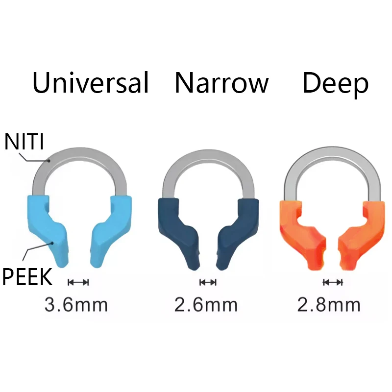 العصابات مصفوفة الأسنان مصفوفة حلقة الاقسام احيط مصفوفة نظام NiTi لقط حلقة مصفوفات معدنية عميقة الأسنان تولوار أسافين #2