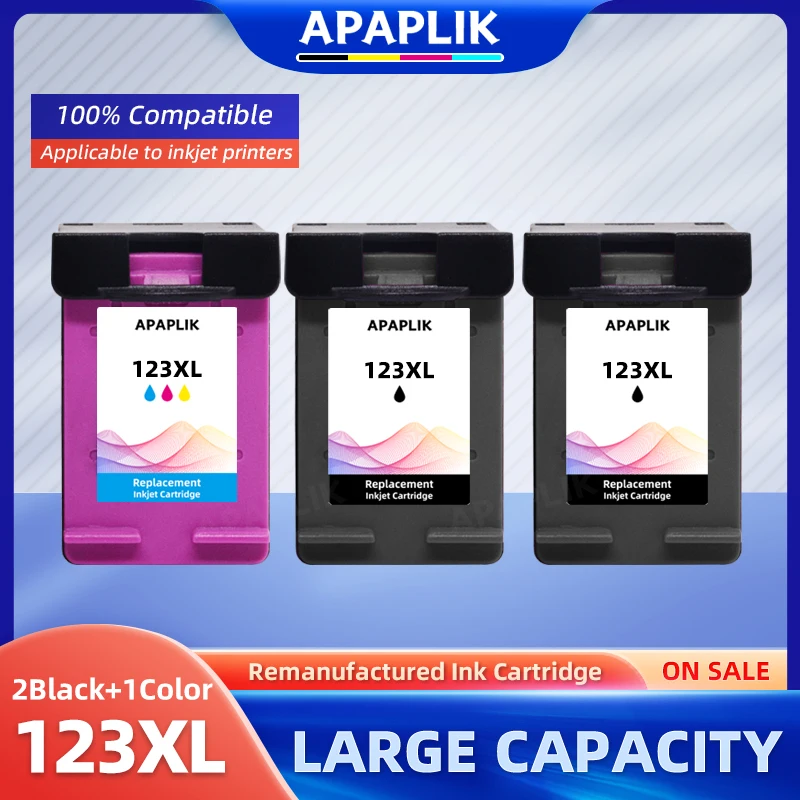 

Картридж для принтера HP 123 XL Deskjet 123 1110 2130 2132 2133 2134 3630 3632