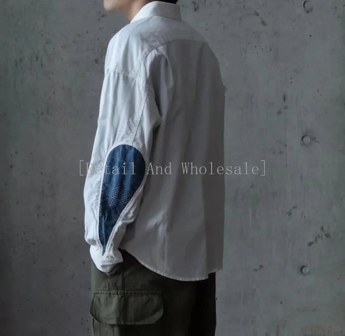

[Retail And Wholesale]VISVIM WMV ALBACORE B.D. SHIRT L/S SASHIKO Thorn Drop Shirt
