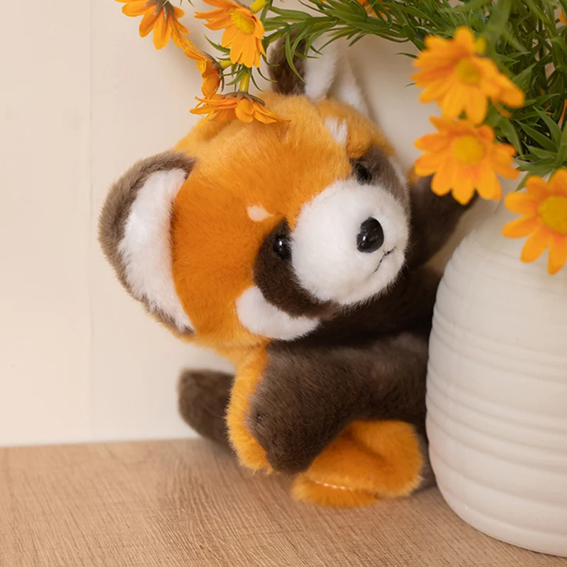 Jouets en peluche Panda inférieur Kawaii, Puzzle Animal, poupée, décoration de bureau, accessoire de Performance, cadeaux pour enfants