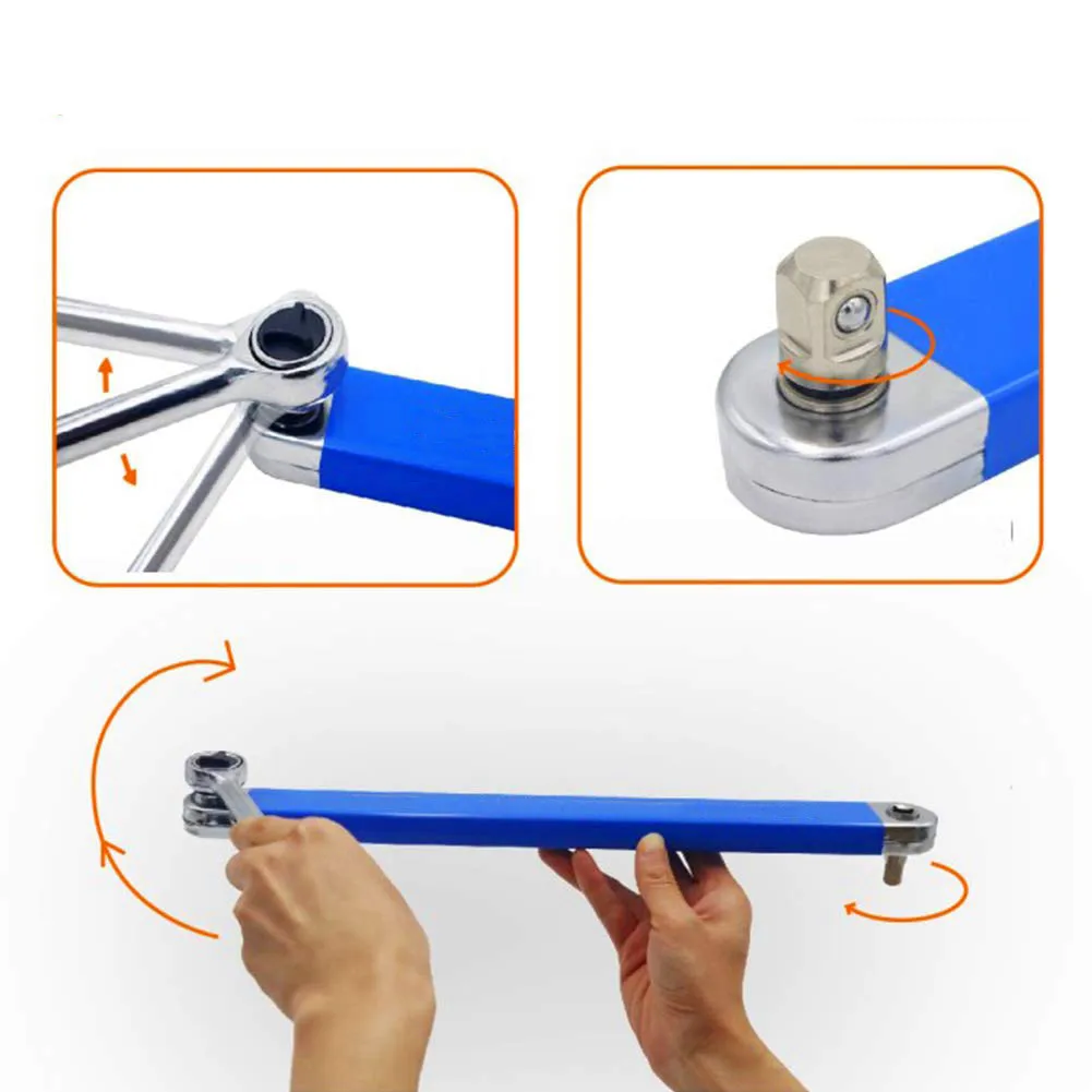 Offset Extension Wrench Ratchet Extension Set Includes 1/2