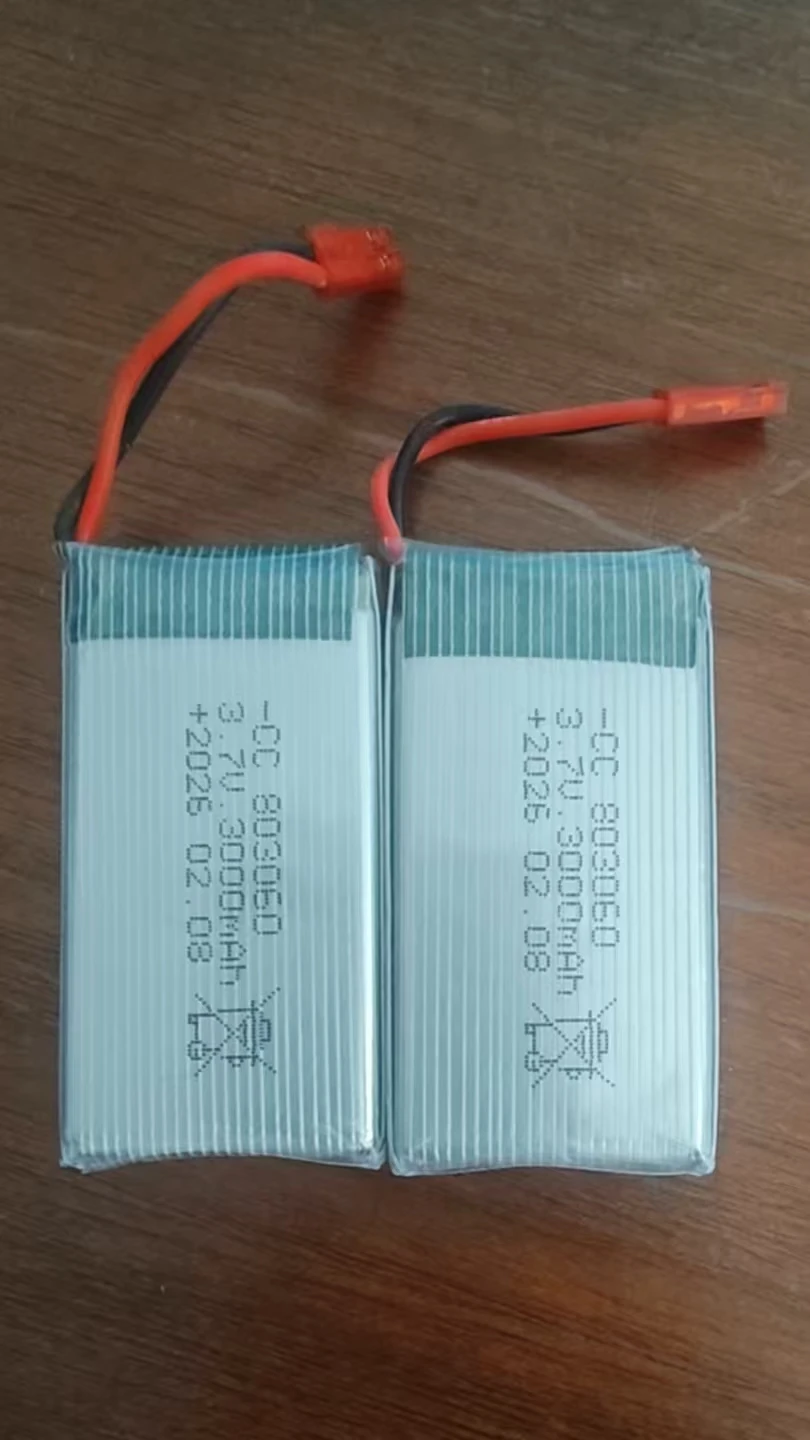 buy more will cheap 803060 3.7V capacity lithium battery 3000mAh smart phone remote control with sufficient charging capacity