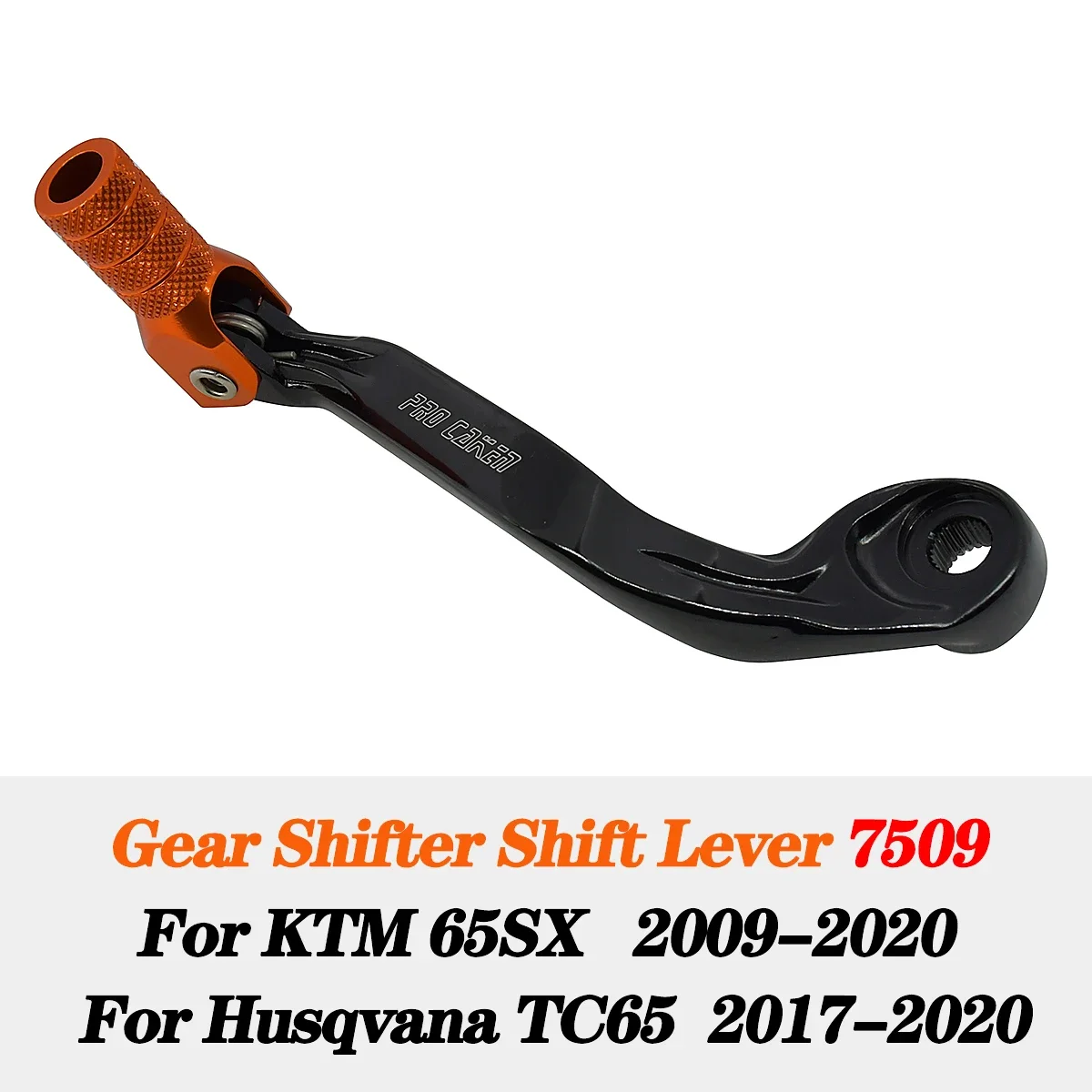 

Motocross CNC Aluminum Gear Shift Lever For KTM SX65 65SX SX 65 2009-2019 Husqvarna TC65 65TC TC 2017 2018 2019 Dirt Pit Bike