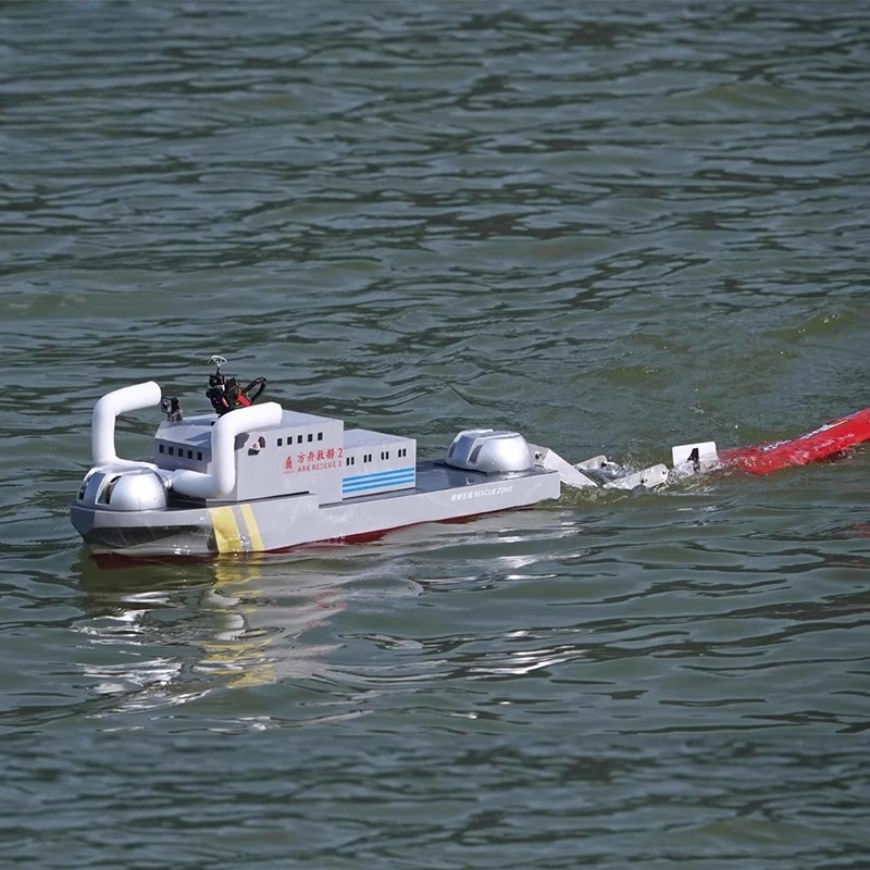

RC Boat 78.5cm Ark Rescue Remote Control Boat Rotatable Camera Remote Control Boat Model RTR Adult Toy