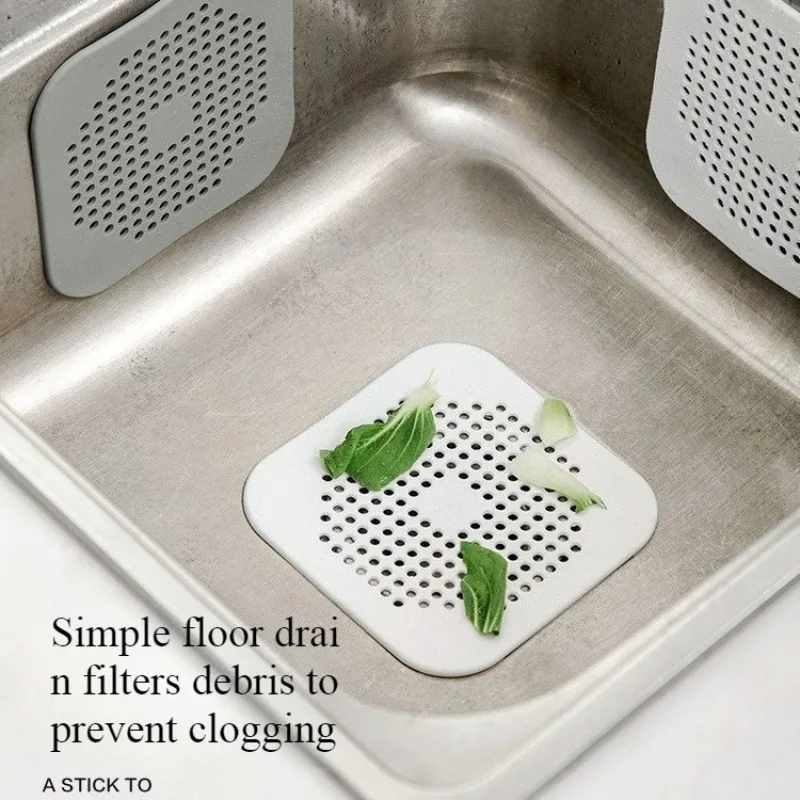 

New kitchen sink filter hair filter bathroom hair anti-blocking suction cup floor drain