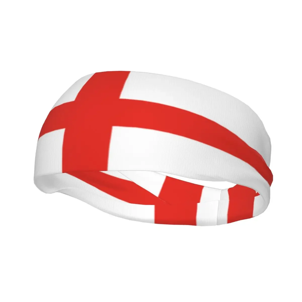 Headband Flag Of England Headwrap Hairband for Tennis Gym Fitness Headwear Hair Accessories Wholesale