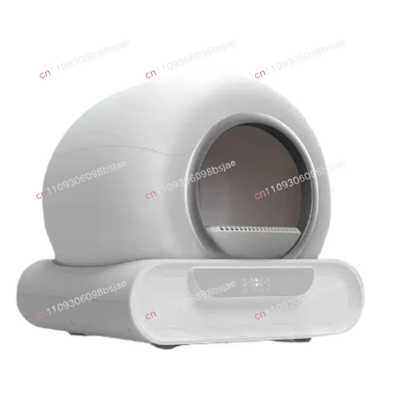 65L Smart Cat Litter Box Automatic Cat Toilet Electric Cat Litter Box Litter Machine 110V