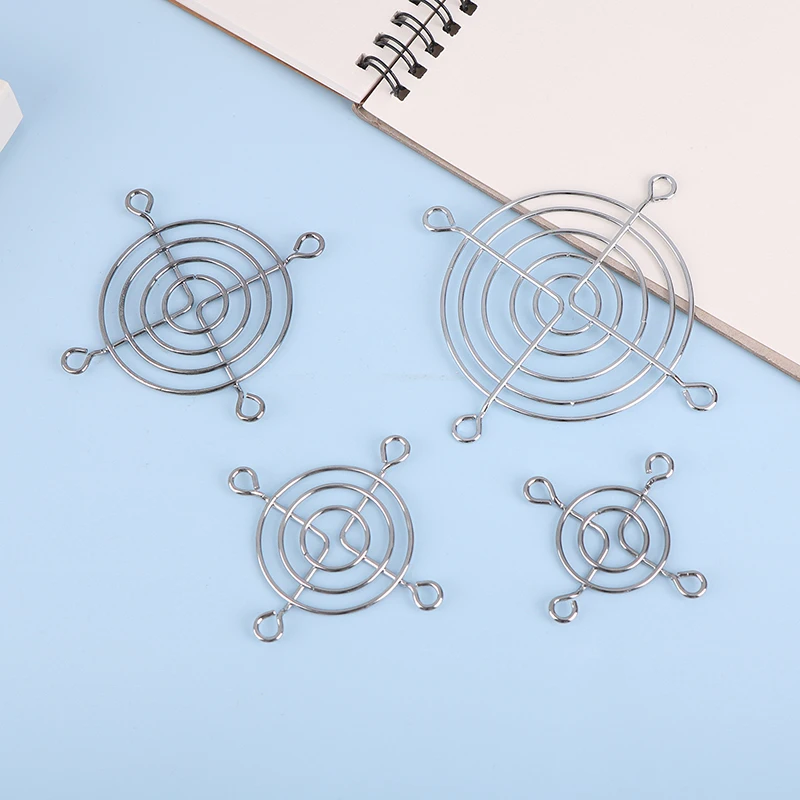 For Cooling Fan Guard Metal Grill Computer Cover Fan Grill 40mm 50mm 60mm 70mm 80mm Cooling Fan Protection Net