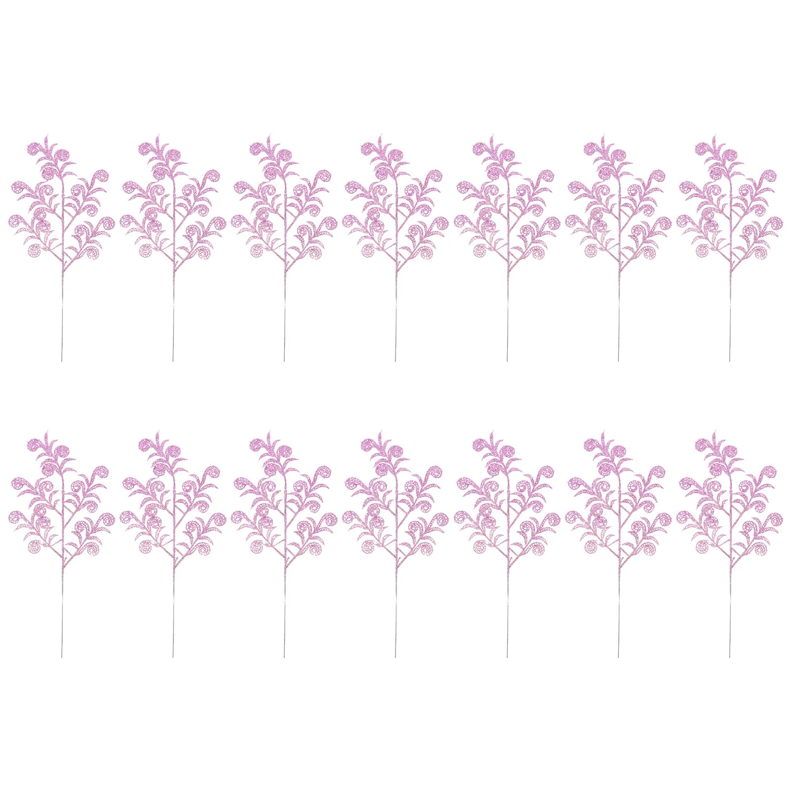 

14Pcs Fake Leaf Xmas Decor Artificial Christmas Leaves Multi-Function Faux Plants for DIY Craft Photo Prop Household Xmas Decor