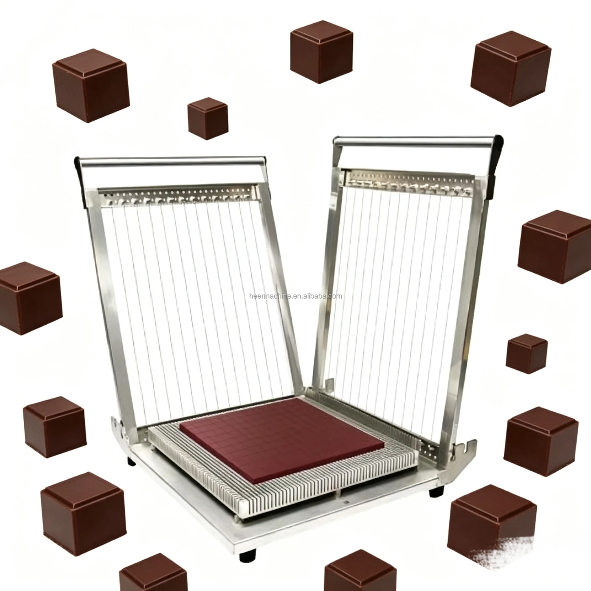 Commercial Manual Cutter For Chocolate Cheese Cake Soap Bar Tofou Soft Candy Cutting Machine