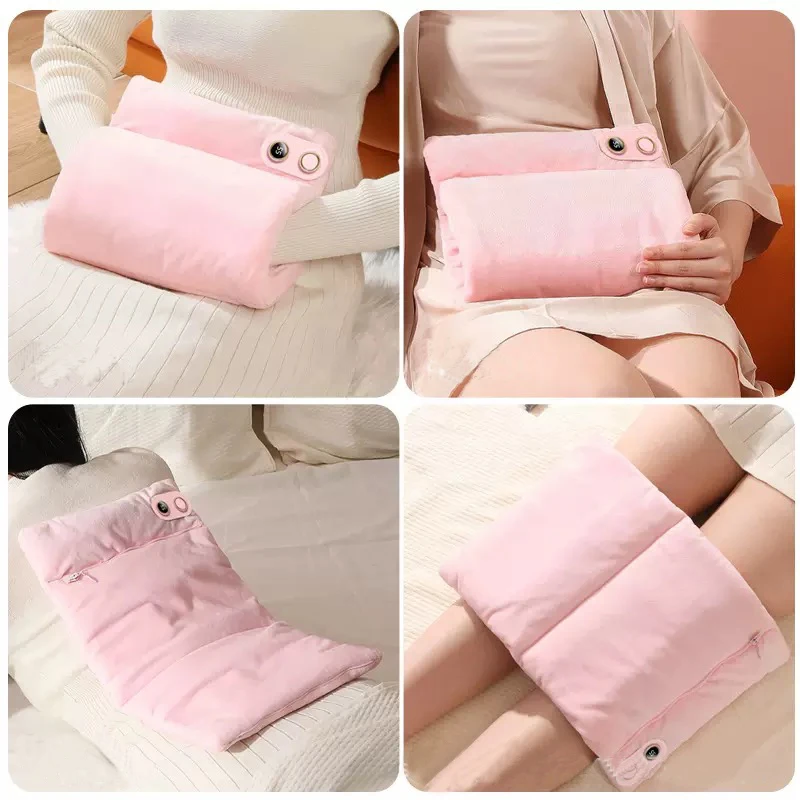 Washable Graphene Hand Warmer Graphene Heater Pad Relieve Pain USB Hand Warmer Level 3 Temperature 46°C/55°C/63°C