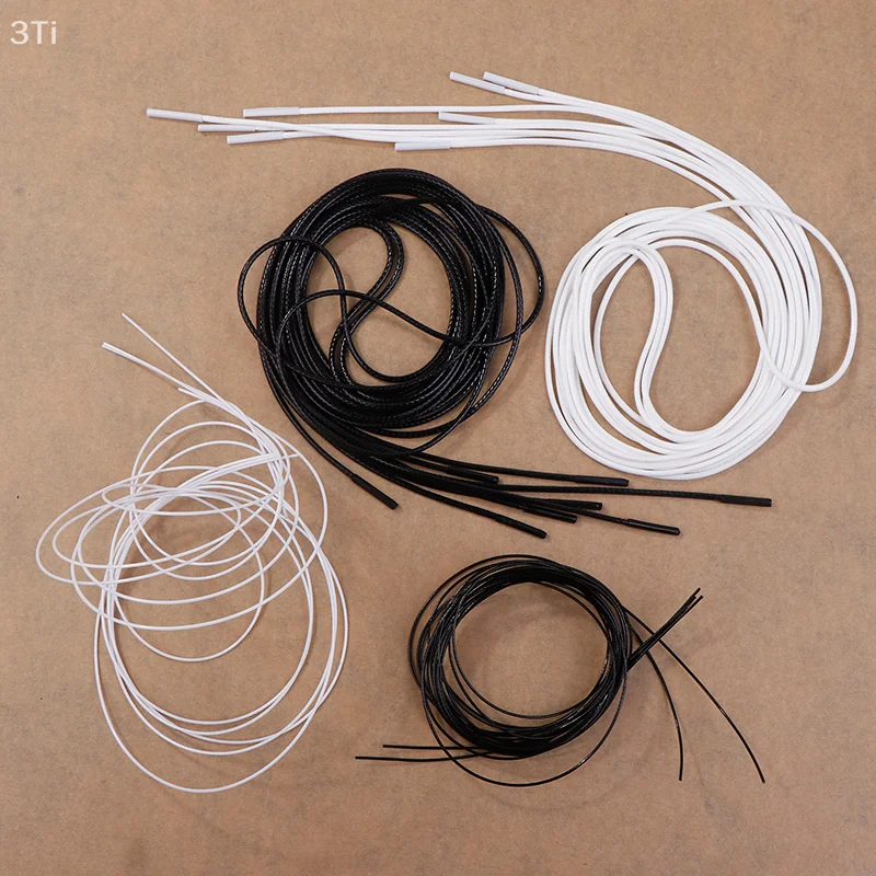 Corda giratória de fio de metal, 80/120cm, corda de sapato, cadarços de sapato, tensor, peça de reparo, corda de fio de aço, firme, sem gravata, corda de sapato