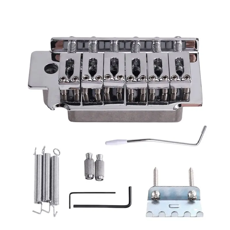 Dropship-51.5Mm 2-Point Guitar Tremolo Bridge 36Mm Short Zinc Block For Squier Electric Guitar Accessories