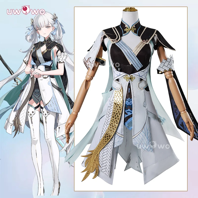 

UWOWO Jinhsi Cosplay Collab Series:Game Wuthering Waves Jinhsi Cosplay Costume Halloween Costume