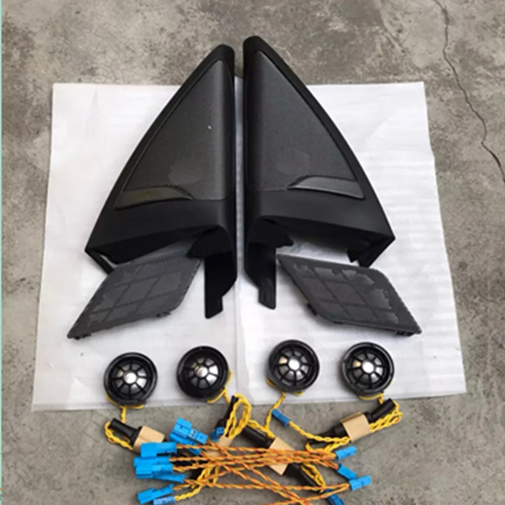 

Комплект для модернизации динамиков дверей автомобиля BMW NEW X3 2019-2022 G01: Накладки на высокочастотные динамики Hi-Fi