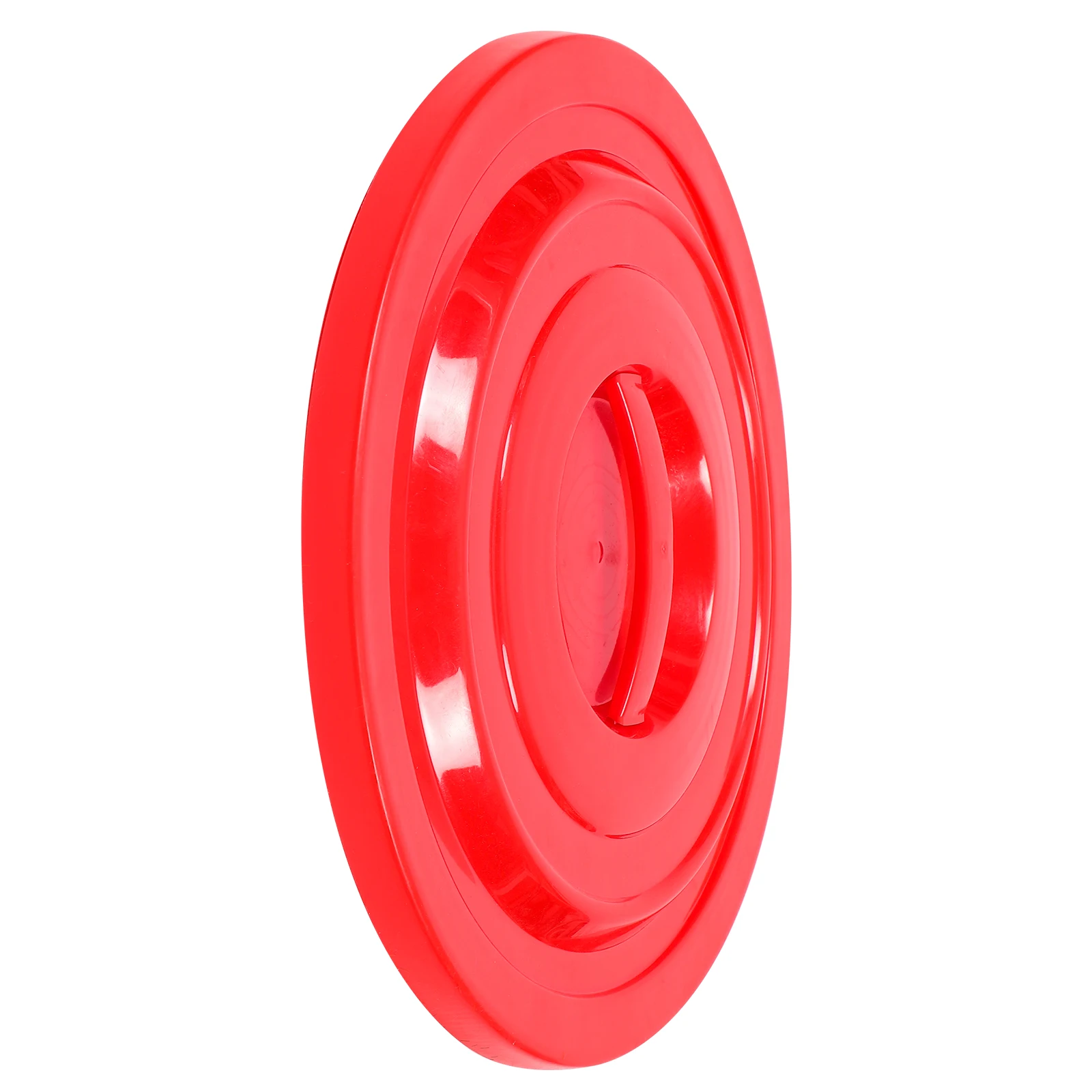 

16.7 Inches Round Hygienic Trash Bin Lid Heavy Duty Plastic Waste Can Cover Outdoor Garbage Container Replacement Suitable For