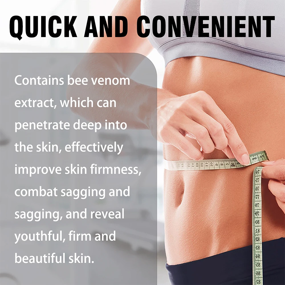 Bee Venom Weight Loss Cream for Stomach Thigh Arm Belly Full Body Shaping Sculpting Lifting Firming Fat Burner Anti Cellulite