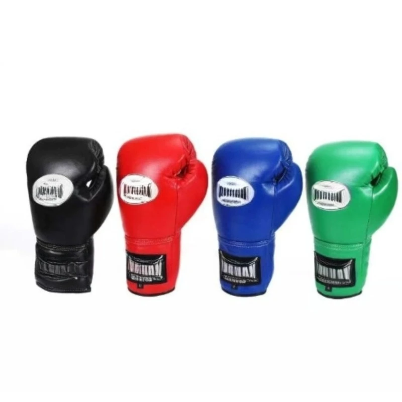 6/8/10/12/14 أوقية قفاز ملاكمة عالي الجودة PU حبل MMA الملاكمة التايلاندية التدريب قفاز الكبار ساندا القتال الملاكمة معدات التدريب #5